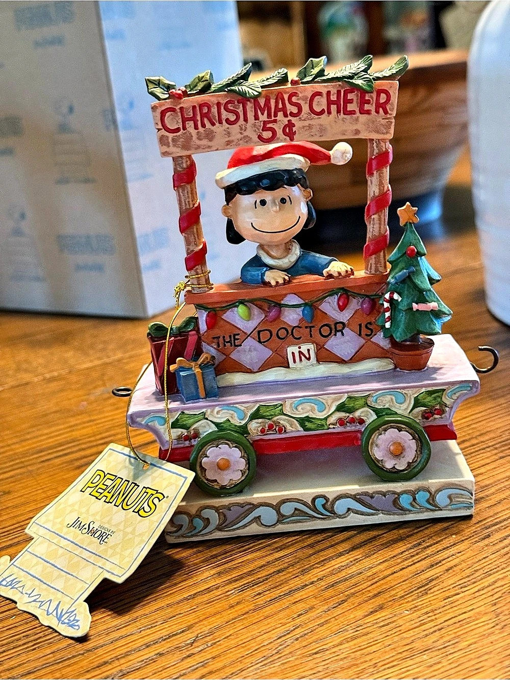 Peanuts Christmas Cheer 54 Christmas Lucy Collection Excellent Condition